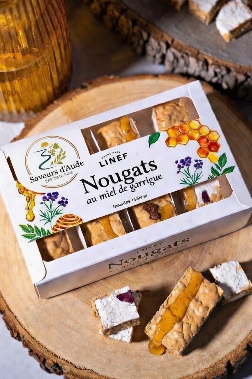 Nougats au miel de garrigue