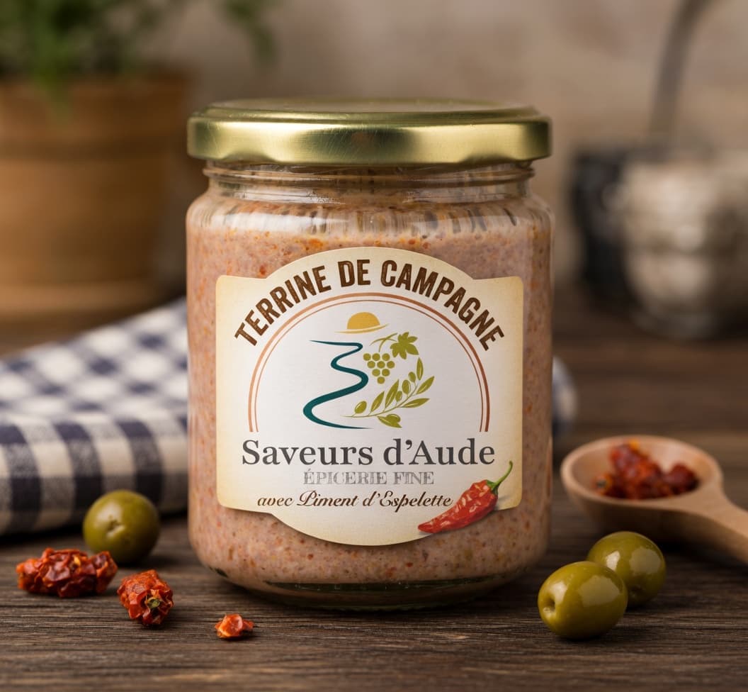 Terrine de campagne au piment d'espelette